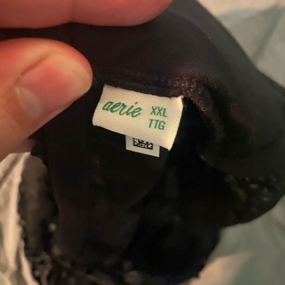 Aerie XXL halter lace bralette padded - Picture 4 of 4